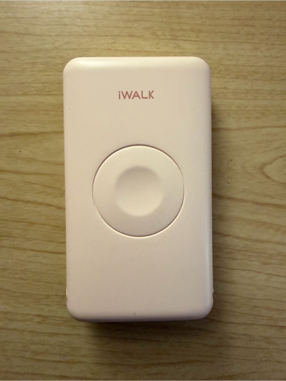 iWALK Portable Power Bank in Light Pink